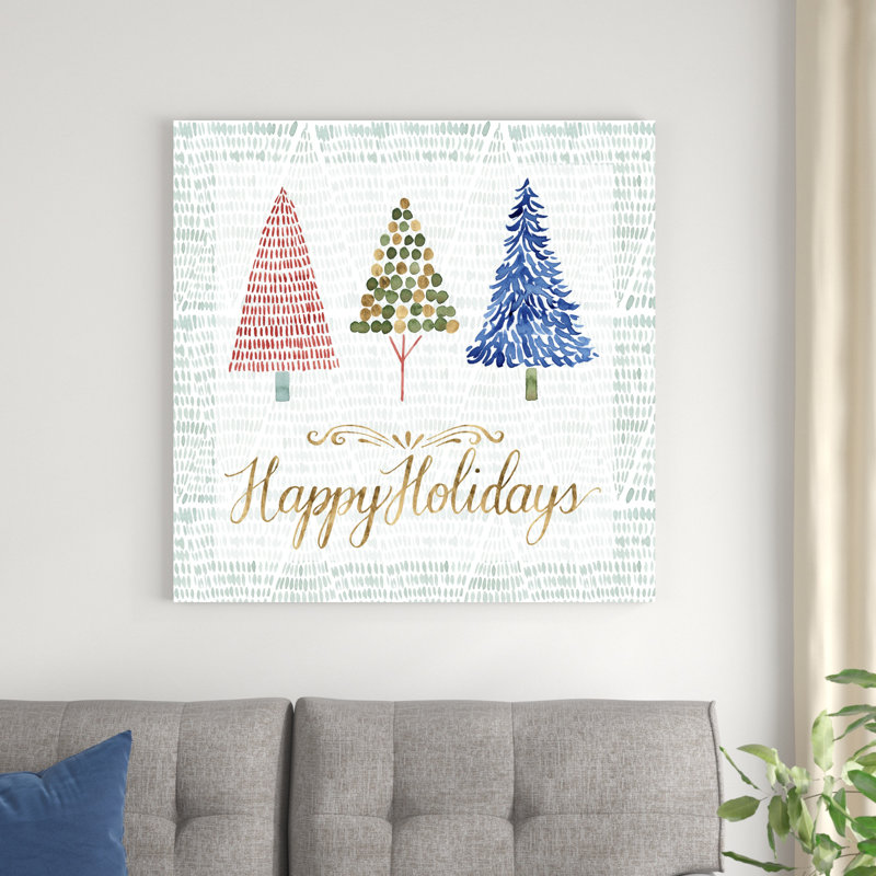Arbre de Noël fantaisie I, H 36 po x l 36 po x P 1,25 po