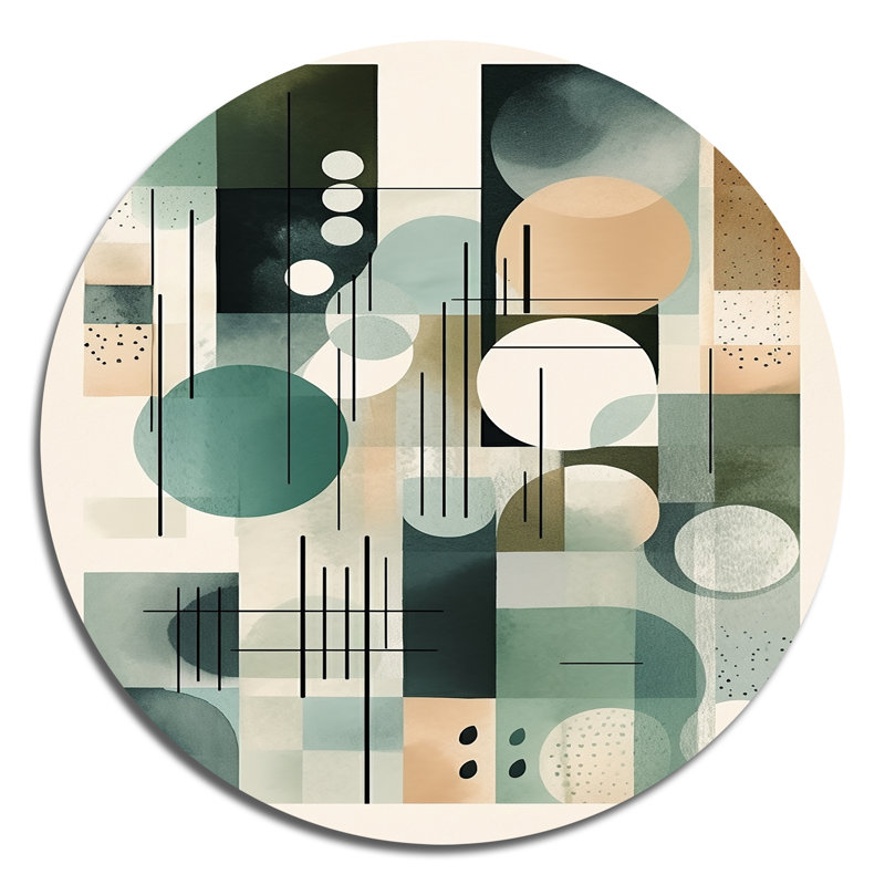Décoration murale Minimalisme Quiet Profondeurs I, H 36 po x l 36 po x P 1 po