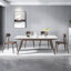 Modern simple home rectangular dining table sets