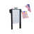 Bordure noire / panneau blanc