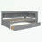Bookcases Bed with Power Outlets, USB Charging Ports and Two Drawers-445909454-445909458