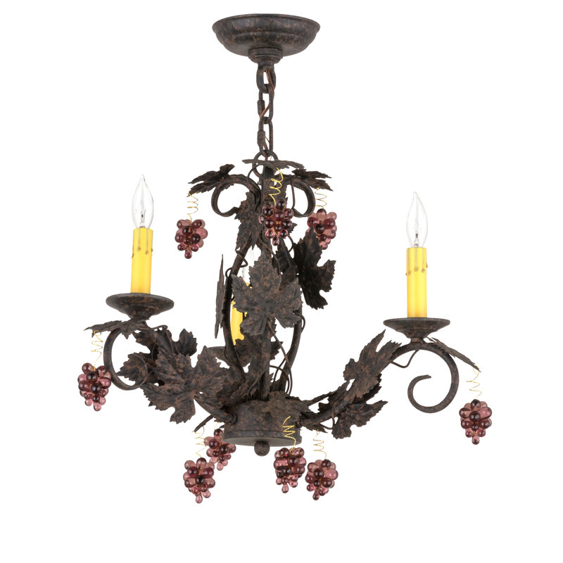 Rustic Lodge 3 - Light Chandelier