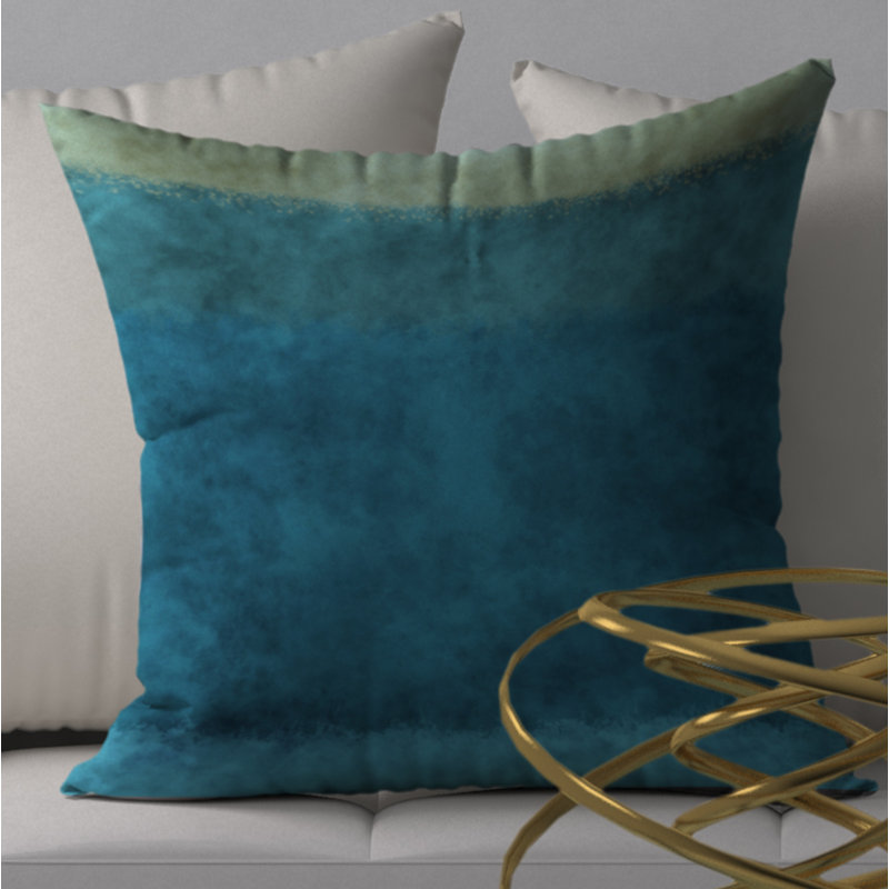 Housse de coussin décorative carrée/insert Easy courtois, 24 po x 24 po
