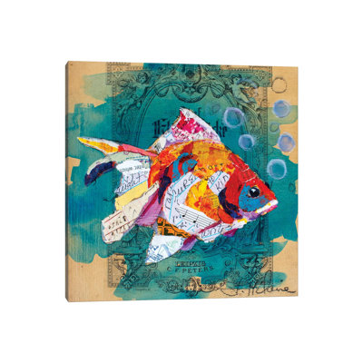 «Fan Tail Fantasy» par Elizabeth St. Hilaire - impression sur toile tendue