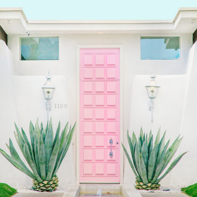 " The Pink Door Palm Springs " by Eye Poetry Photography