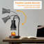Lampe de table en métal Mandia-86801703
