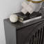 Buffet moderne cannelé, noir-253864116