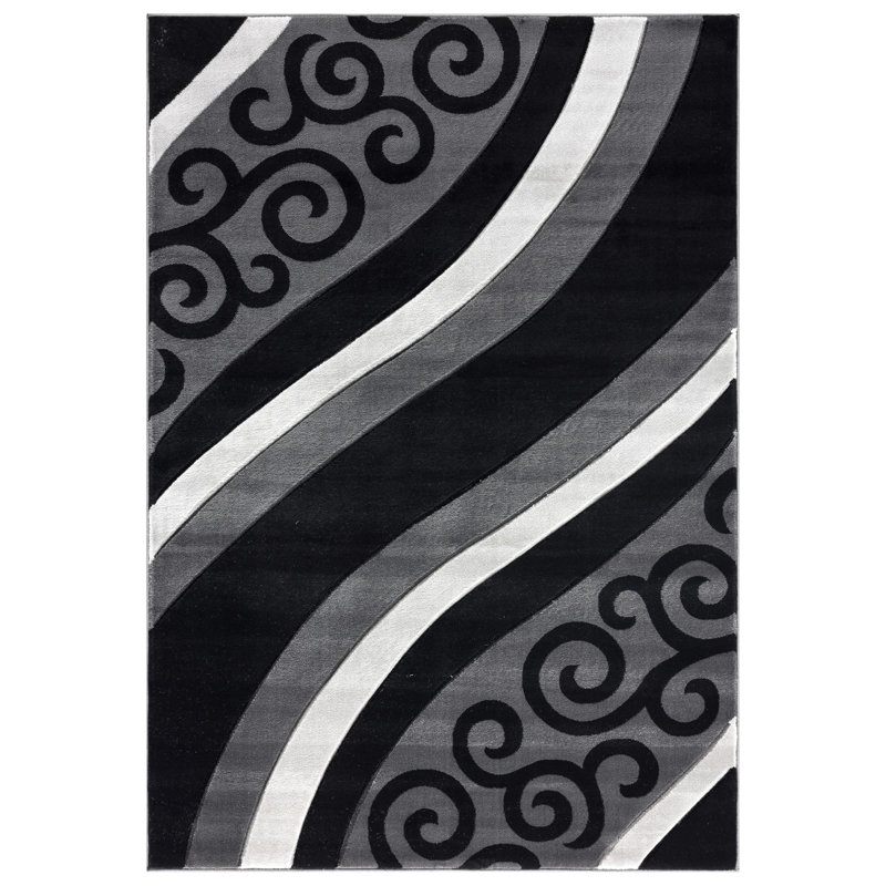 Anjolie Floral Indoor Rug, Rectangle 5'2" x 7'5"