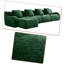 Canapé modulaire rembourré 4 places avec repose-pieds-1327558408-1327558402