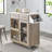 Modway Culinary Kitchen Cart With Spice Rack-88849731