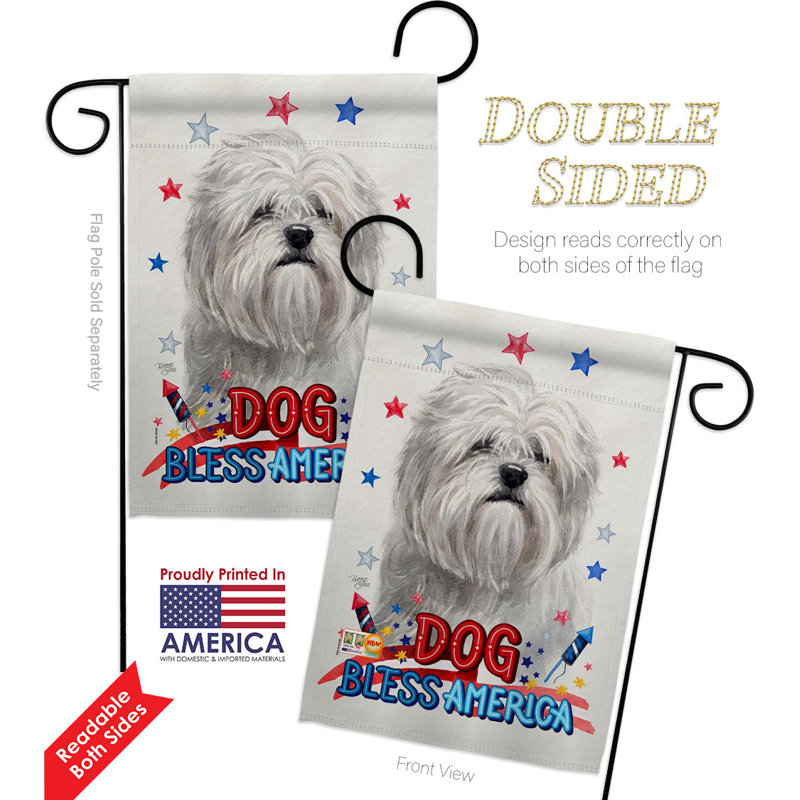 Double Sided Polyester Animal, 18.5" H x 13" W