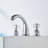 Widespread 2-handle Bathroom Faucet with Drain Assembly-99927446