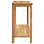 Console vidaXL en bois de teck massif brun 43,31 x 15,75 x 29,53-1597818629