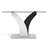 Jamel 48'' Glass Top Console Table