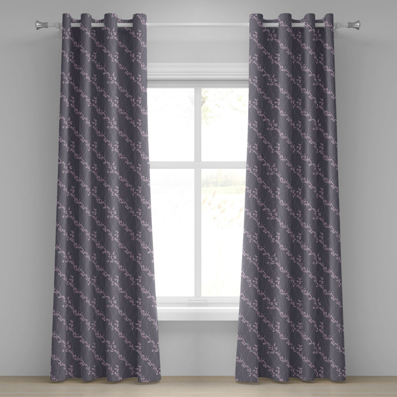 Sateen Blackout Curtains / Drapes Pair, 50" W x 84" L
