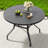 Round Outdoor Dining Table With Umbrella Hole-1000397518-1000397505