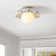 Irene Glass Flush Mount