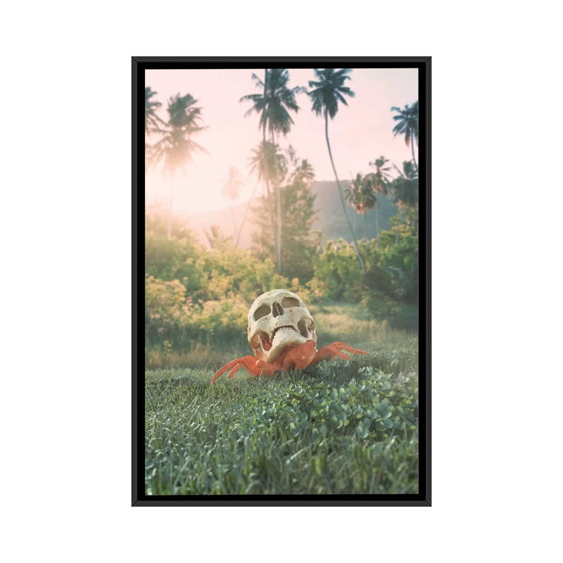 «New Home», reproduction de photo sur toile, H 26 po x l 18 po x P 1,5 po, Toile avec cadre noir, Pas de tapis