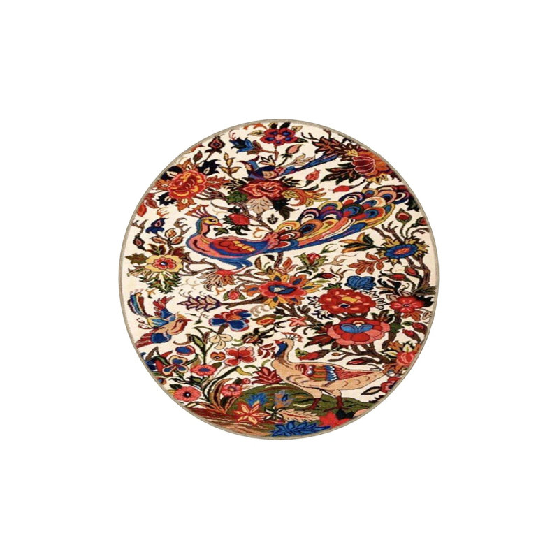 Tapis géométrique moderne tissé à motif géométrique et tapis décoratif, Rectangle 2 pi 4 po x 4 pi