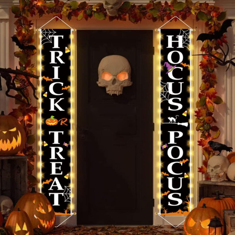 Signe de véranda d'Halloween Decorations