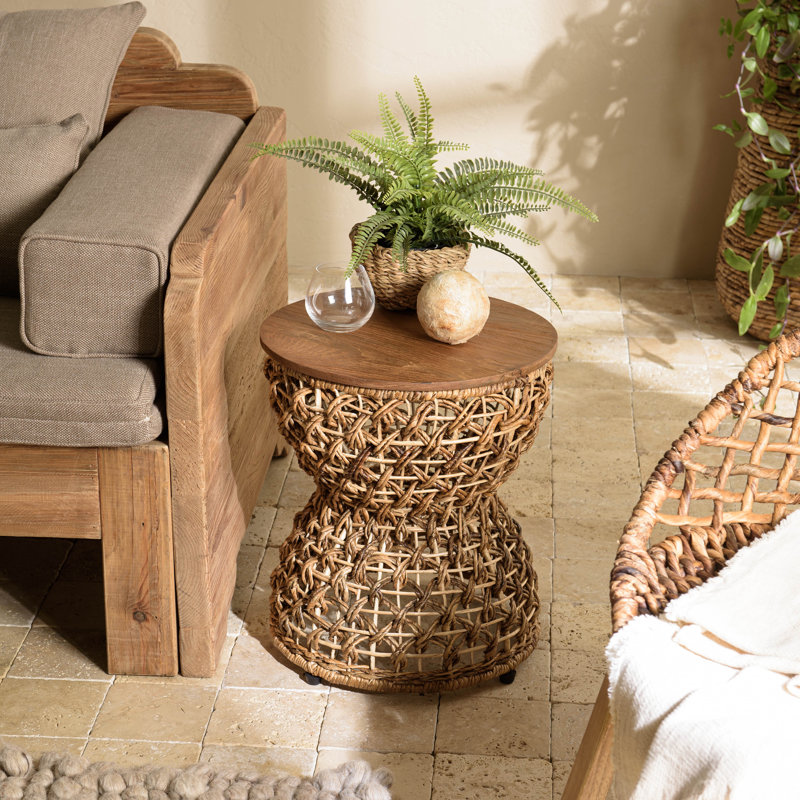 Altona Solid Wood Accent Stool