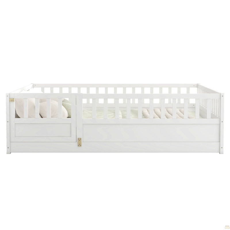 Lit double pleine grandeur, Blanc