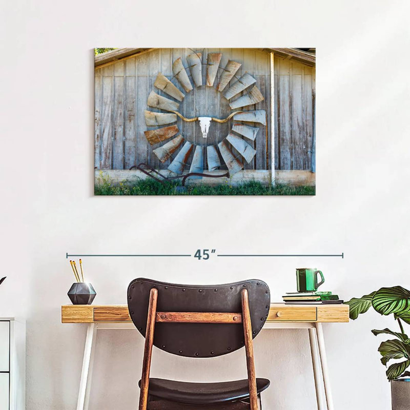 Barn Barn Barn, reproduction sur toile, H 24 po x l 36 po x P 1,25 po