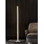Lampe sur pied colonne en cristal Boyadjis