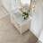 36"W X34''H Solid Wood Bathroom Vanity With Carrera White Quartz Top And Single Sink