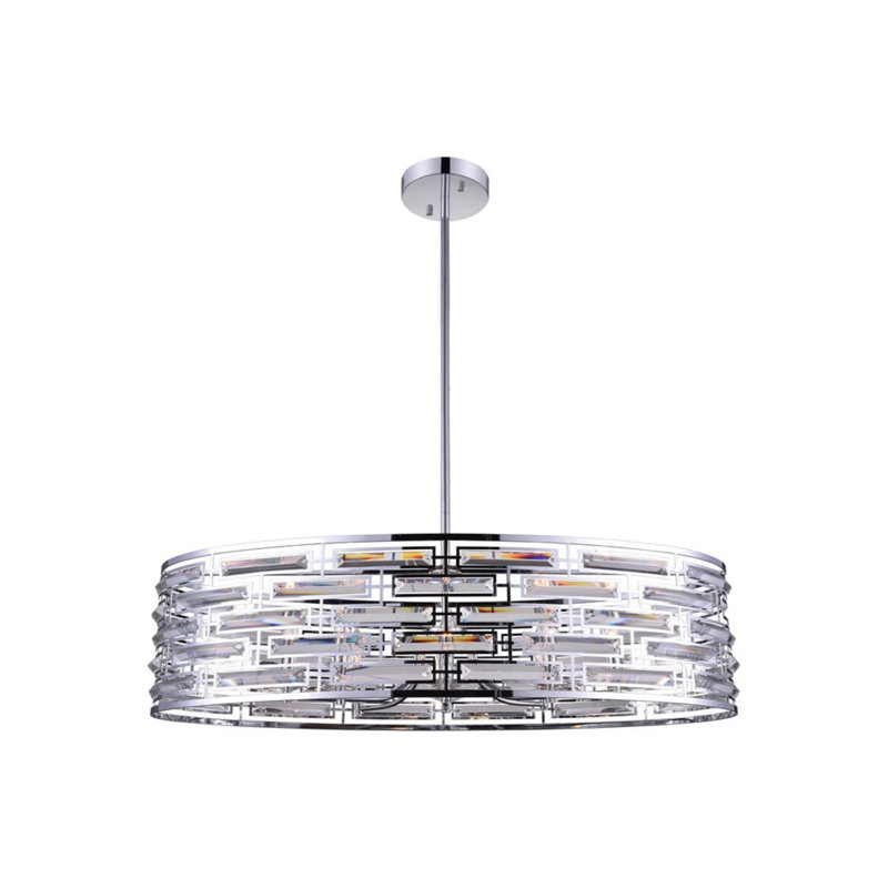Lustre tambour 8 lumières unique Seales