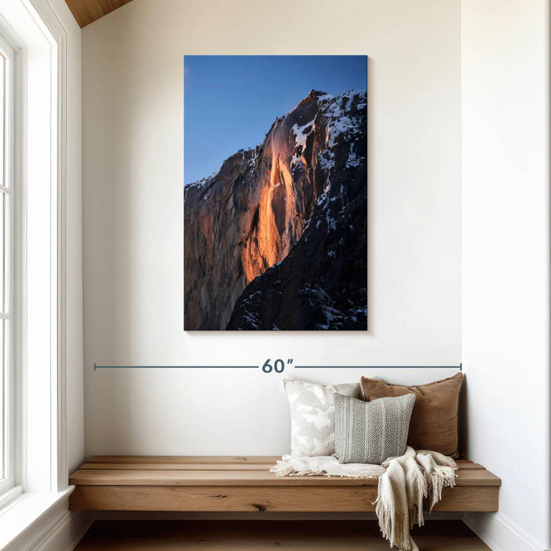 Alvord Yosemite Phenomenal Firefall, 45" H x 30" W