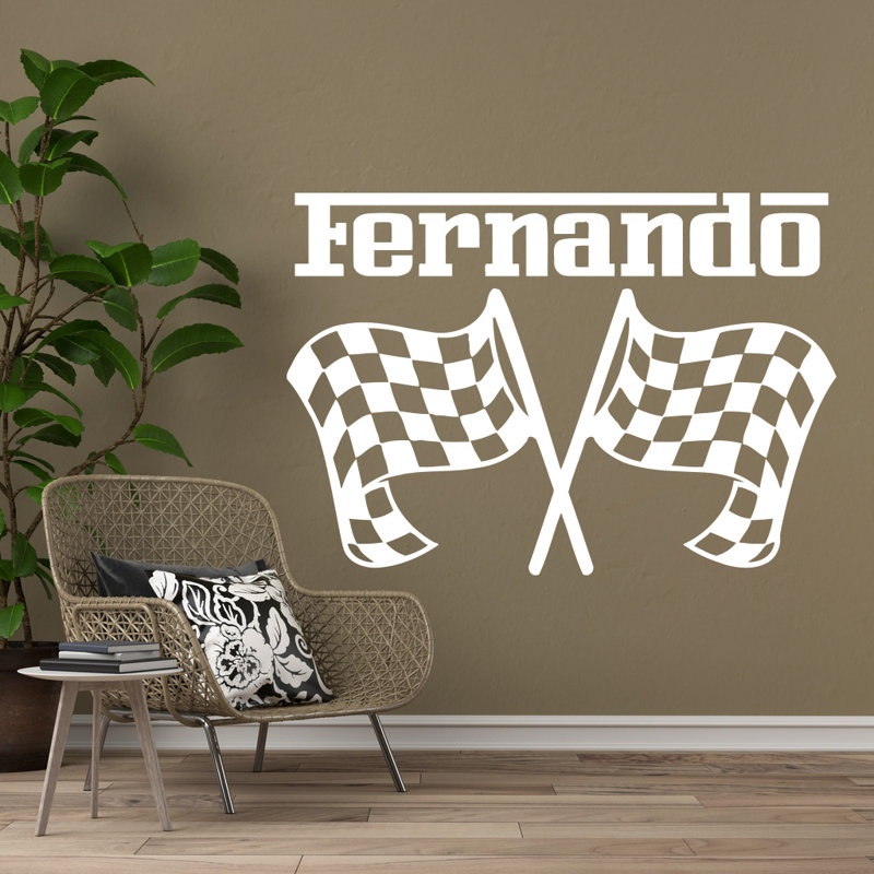 Non-Wall Damaging Wall Decal, White, 15" H x 22" W
