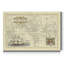 «Antique Map of the World», reproduction d'art sur toile-1815995687