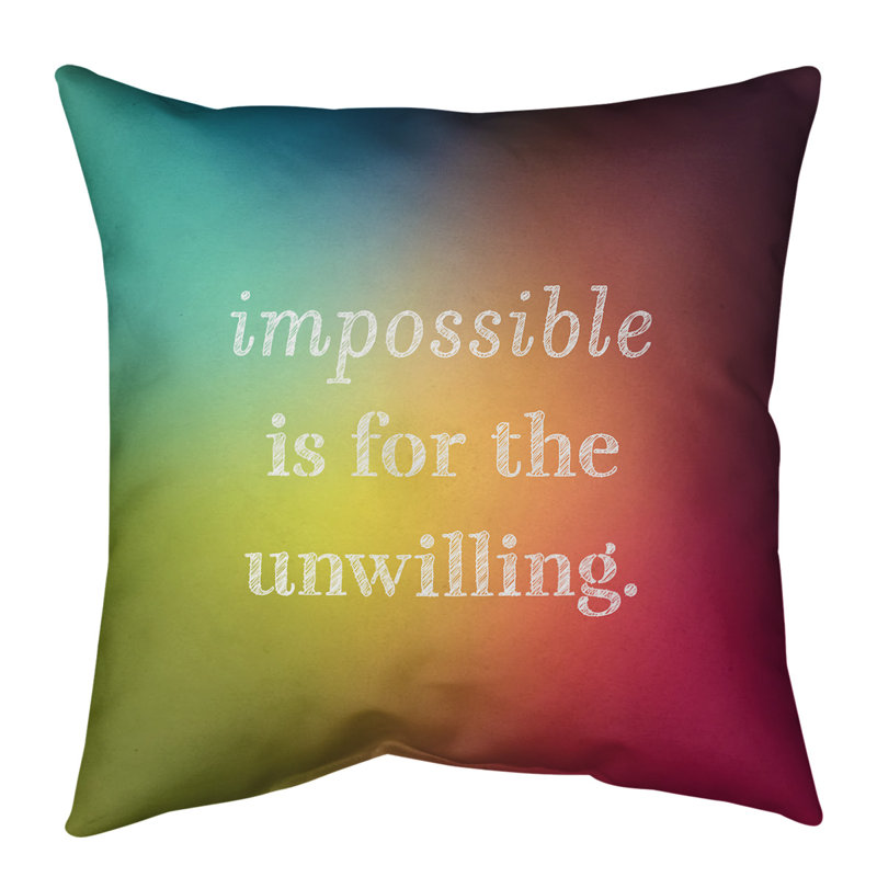 Coussin de sol, 40 po x 40 po, Jaune / Rose / Bleu