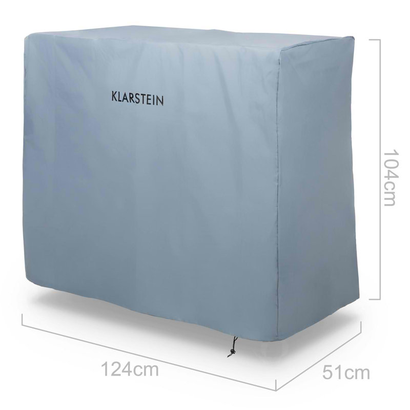 Klarstein Protector Grill Cover, 104cm H x 124cm W x 51cm D