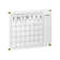 Thomas Martha Stewart Acrylic Wall Calendar with Notes with Dry Erase Marker and Mounting Hardware