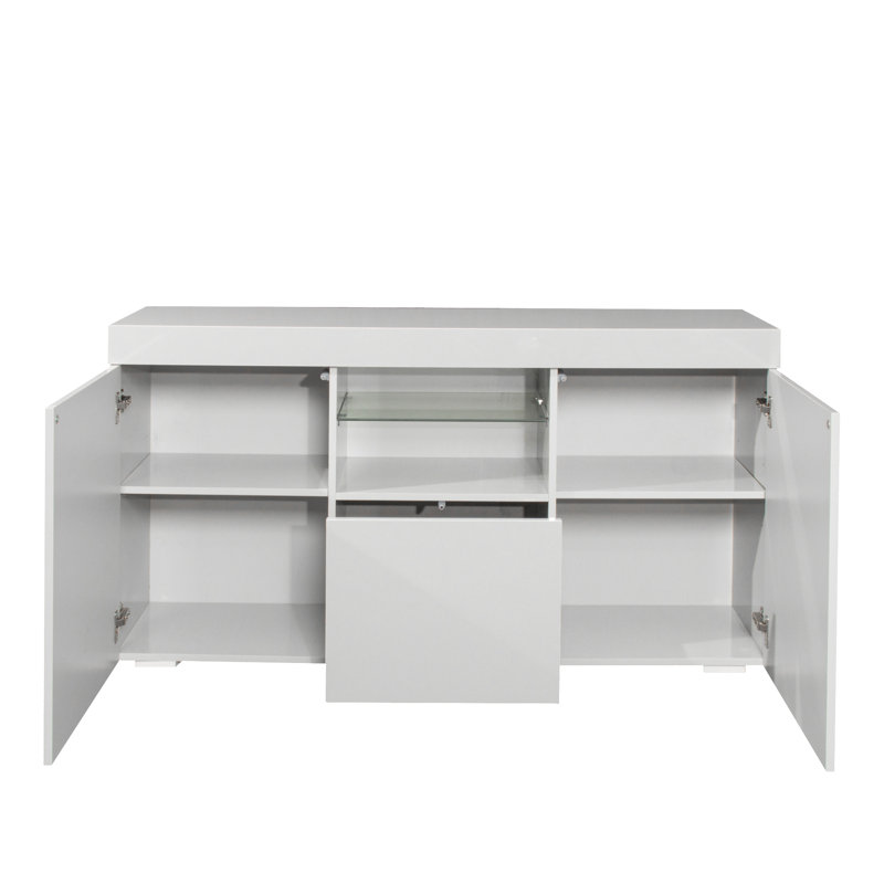 Elbridge 135 Cm Wide Sideboard, Grey