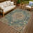 Machine Washable Indoor/Outdoor Chantille ACN2463 Traditional Rug-2027635570-2027635575