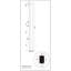 Aleathia Solar Powered Stainless Steel Wall Mounted Outdoor Shower and Footwash Spout-973896176