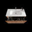 Bathroom Vanity With Sink, Wall Mounted Floating Bathroom Vanity For Bathroom