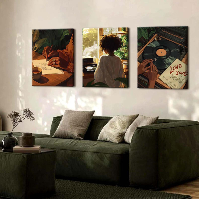 3 Piece Wrapped Canvas Print