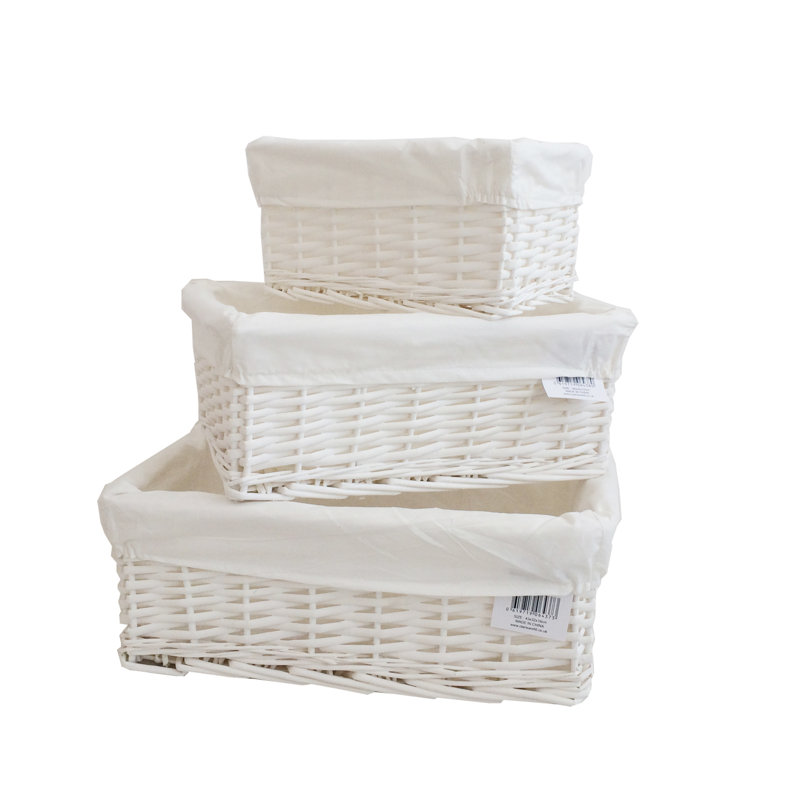 Wicker Laundry Set