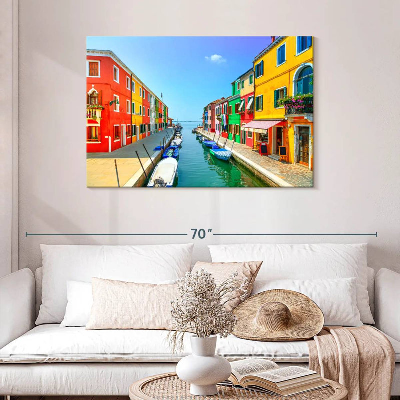Ravi Burano Canal House, H 30 po x l 45 po