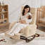Chaise berçante avec repose-pieds Teedy-227987056
