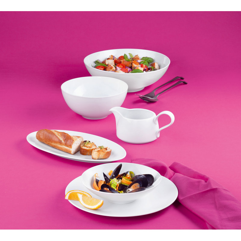 Life 30 Piece Bone China Dinnerware Set, Service for 6