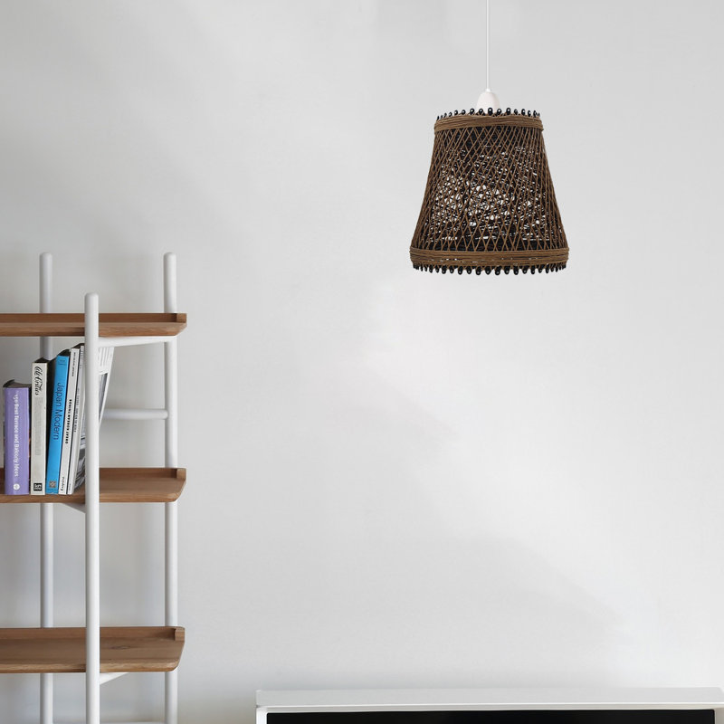 18 cm H Bell Chenille Lamp Shade ( Screw On )