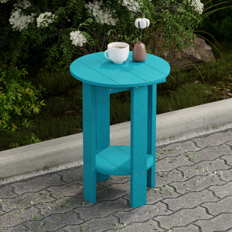 Table de balcon Heritage, Bleu Aruba