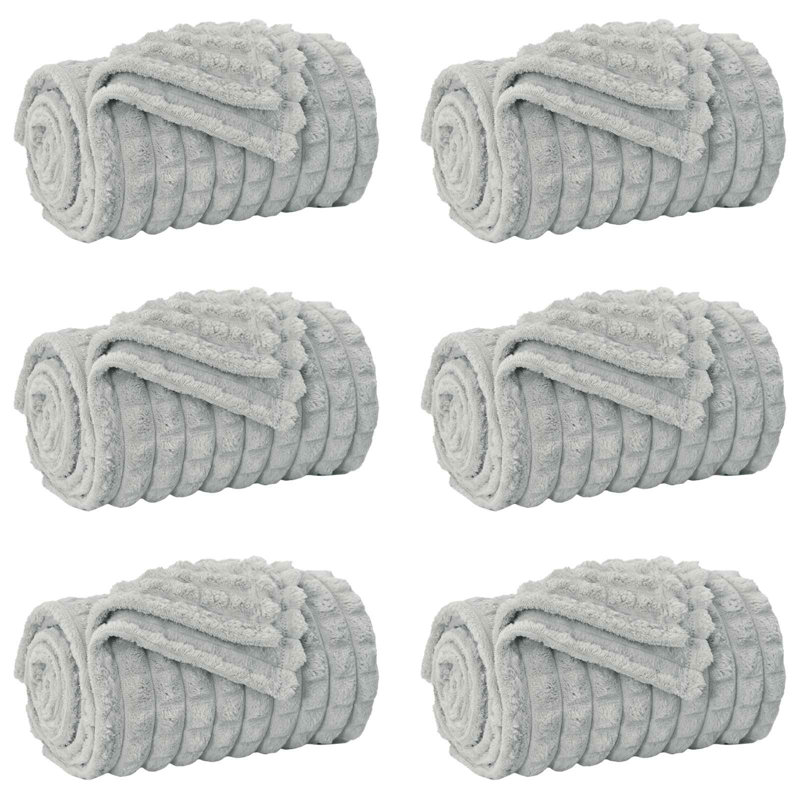 3.3-32 Throw Blanket, 200cm x 150cm, Grey