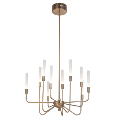 Lustree 10 lumières façon bougie classique/traditionnel Zermeno