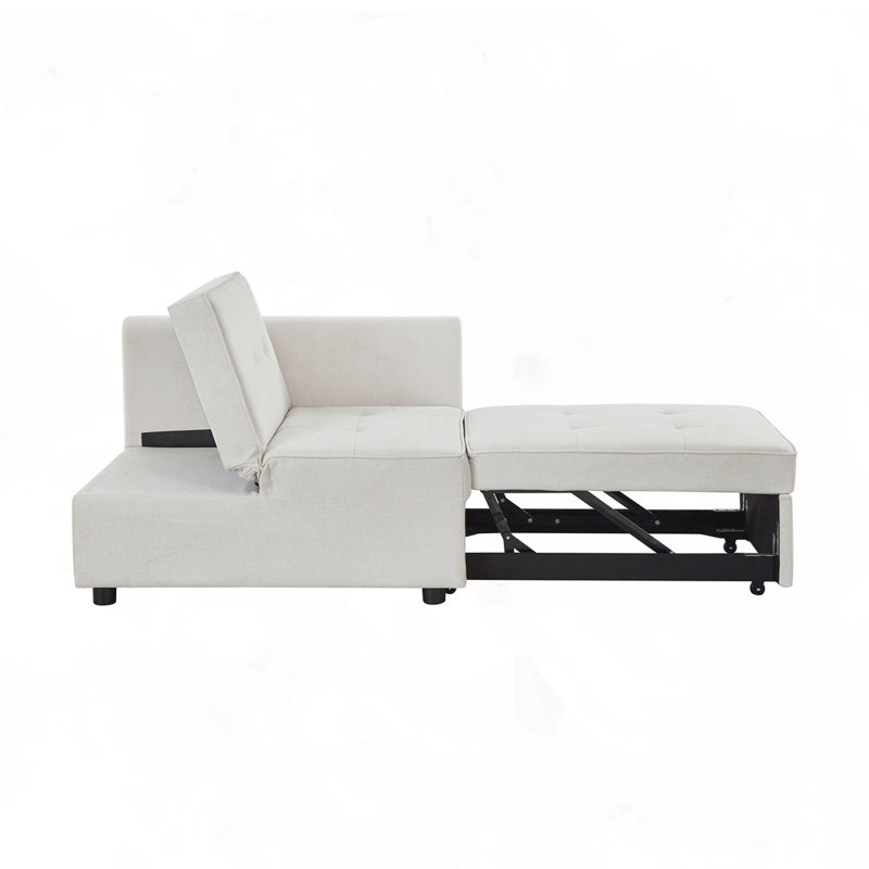 Fauteuil convertible 4 en 1, Beige